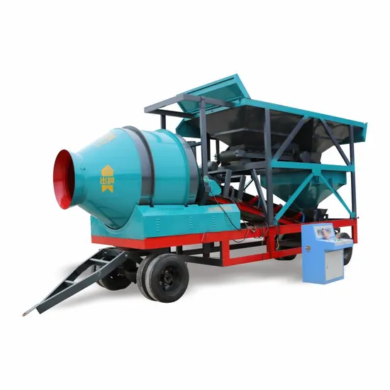 Henan Asphalt Mobile Concrete Batching Mixing Plant