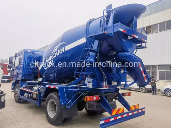 Concrete Mixer Truck 5 M3 Mixer Truck 4X2 Concrete Mixing Trucks Shacman Mixer Drum Truck 3m3 4m3 6m3 8m3 10m3 12m3 Concrete Cement Mixer Truck